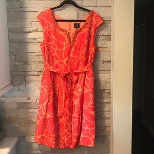 ADRIANNA PAPPELL plus size short dress 18W